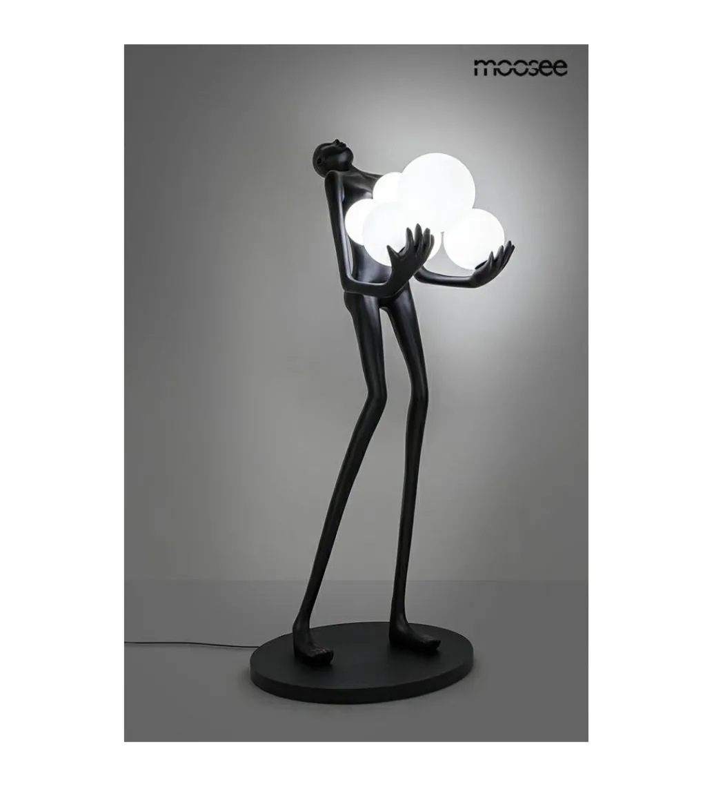 Lampa podłogowa HUMAN 180 cm czarna*Zona-Design Clearance