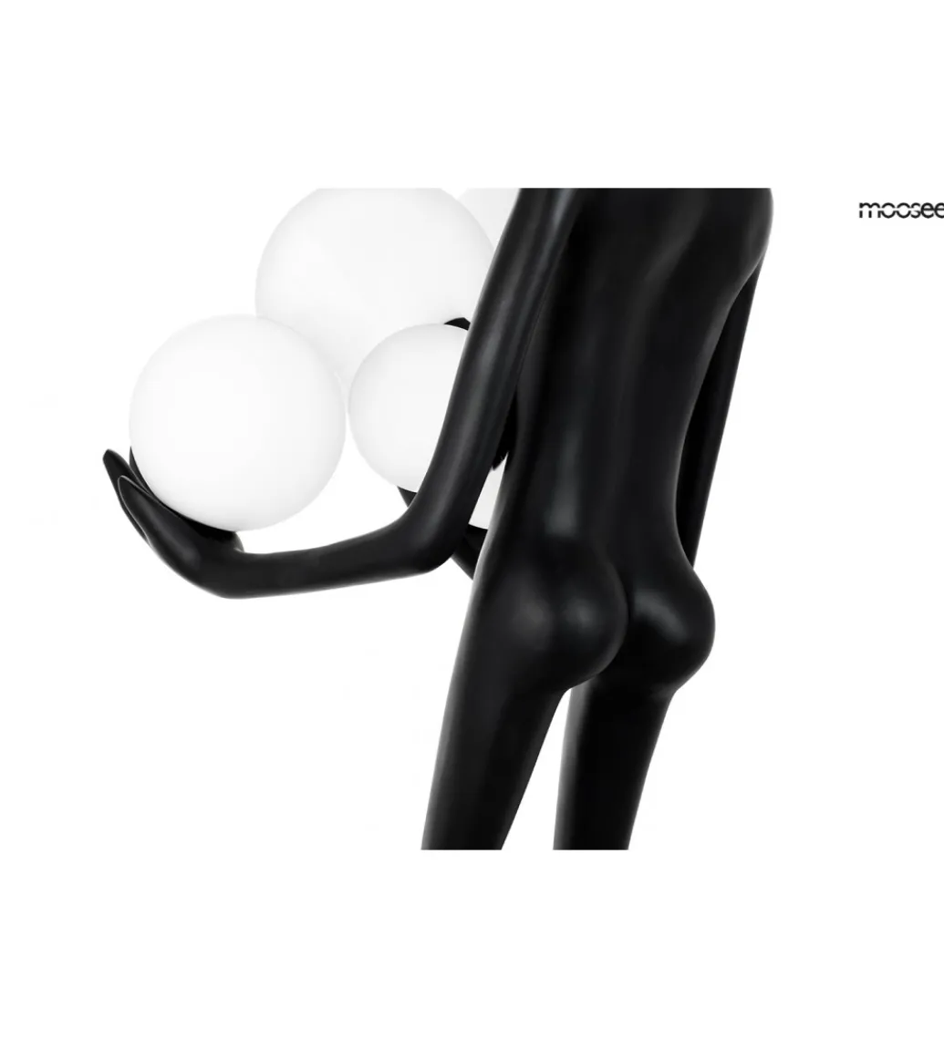 Lampa podłogowa HUMAN 180 cm czarna*Zona-Design Clearance