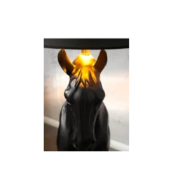 Lampa podłogowa Koń Horse Black Beauty czarna*Invicta Interior Discount