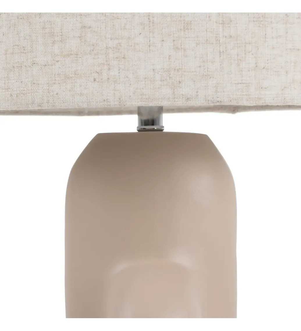 Lampa podłogowa LEKATU 142 cm kremowa*Zona-Design Outlet