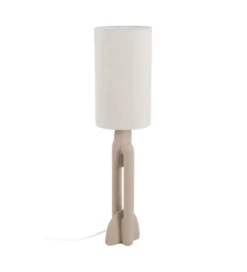 Lampa podłogowa LEKATU 142 cm kremowa*Zona-Design Outlet