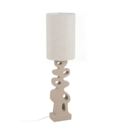 Lampa podłogowa LEKATU 127 cm kremowa*Zona-Design New