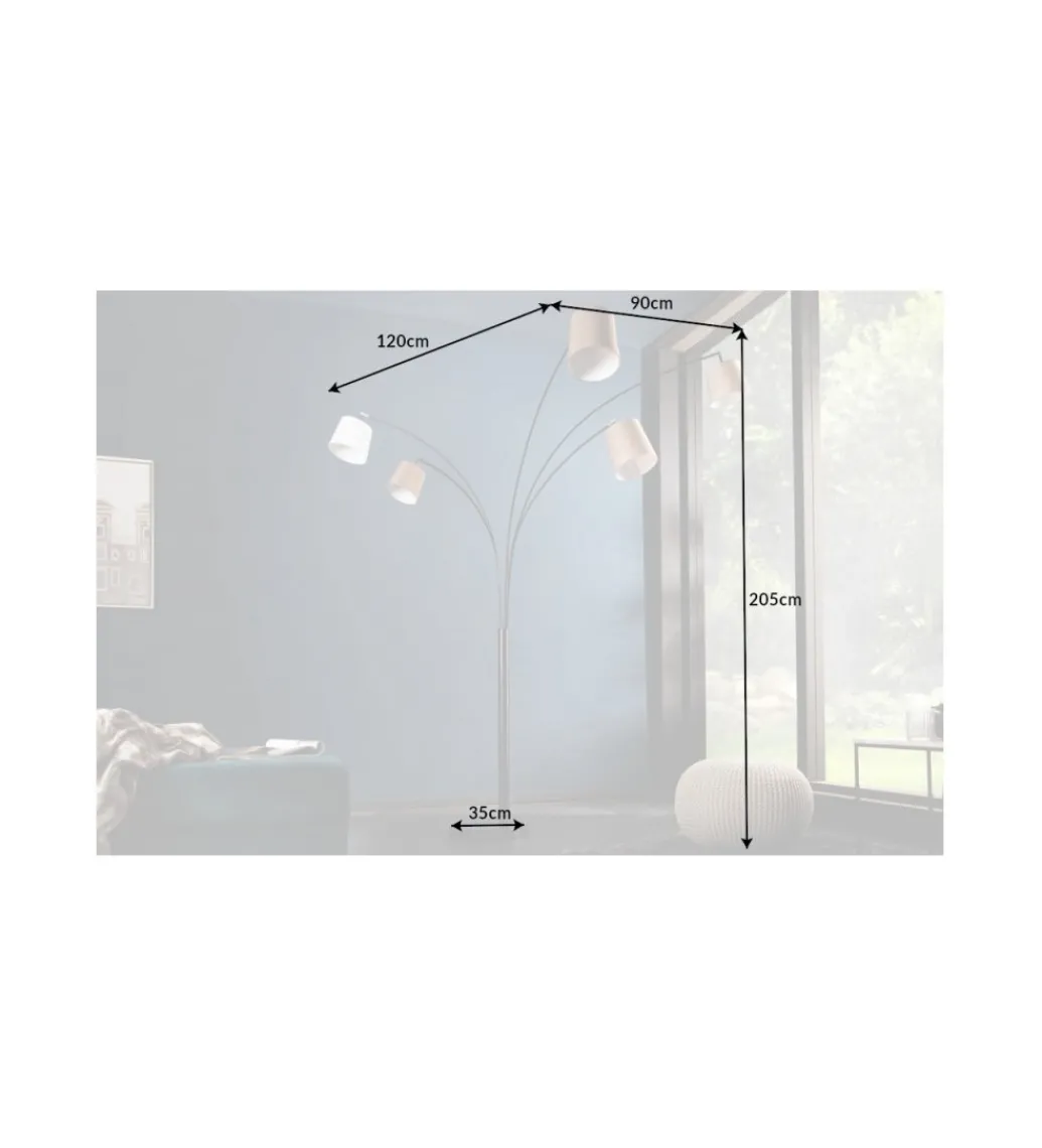 Lampa podłogowa Levels 205 cm*Invicta Interior Sale