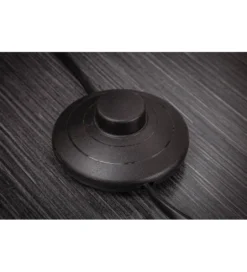 Lampa podłogowa Levels 202 cm czarno złota*Invicta Interior Outlet