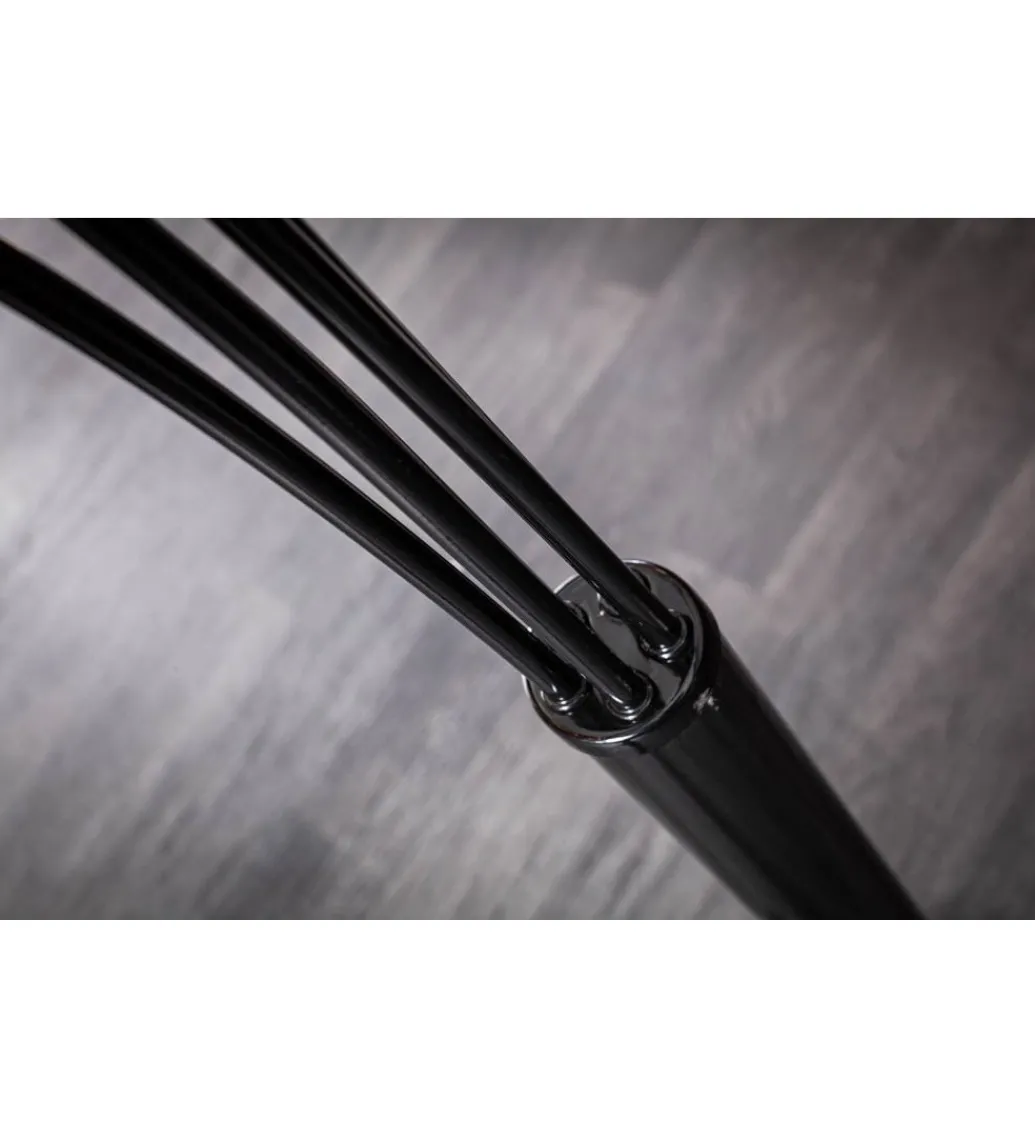 Lampa podłogowa Levels 202 cm czarno złota*Invicta Interior Outlet