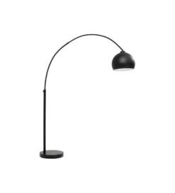 Lampa podłogowa LOUNGE 175 cm czarna*KDesign Discount