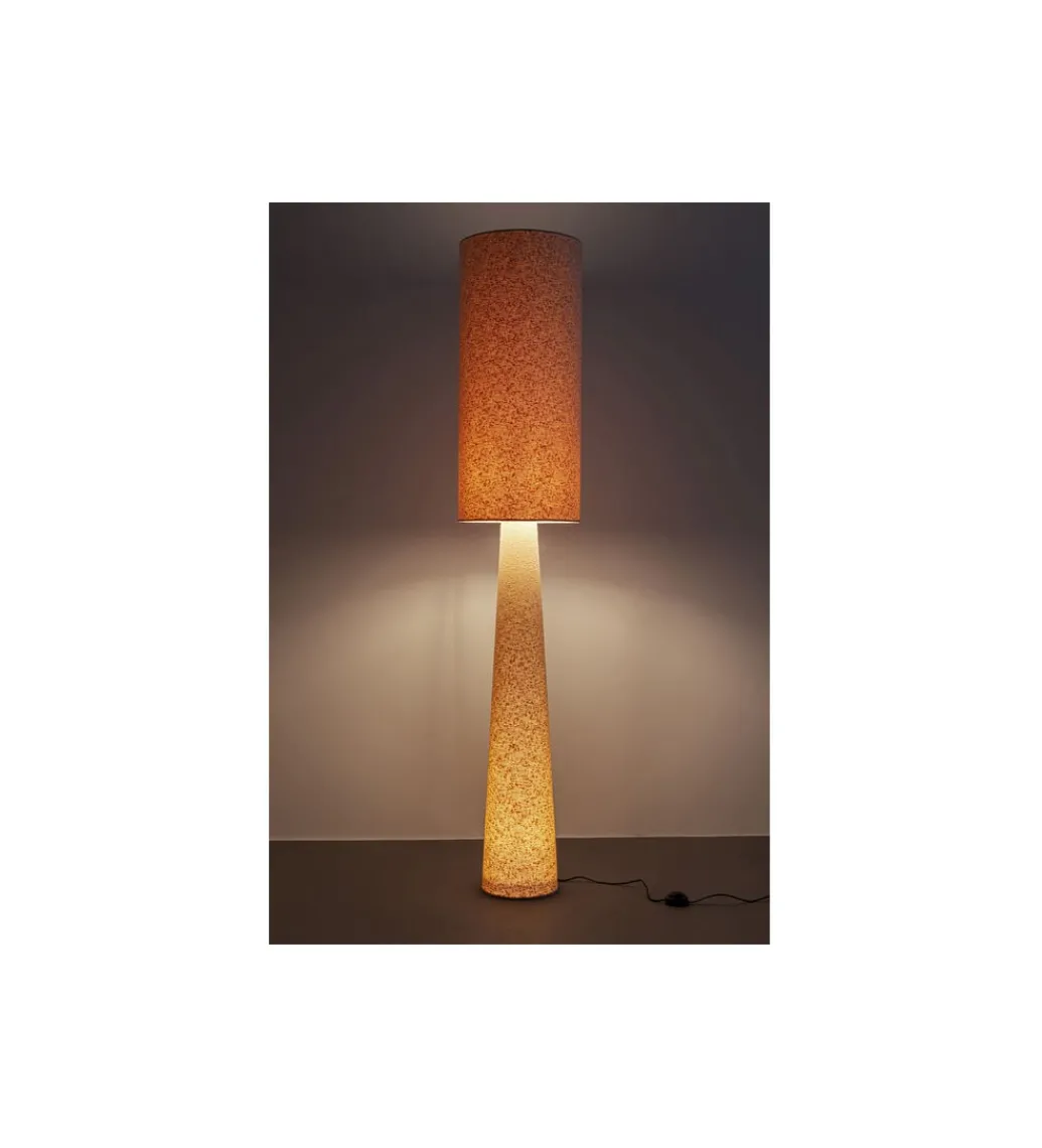 Lampa podłogowa MARLEEN 190 cm boucle beżowa*KDesign New