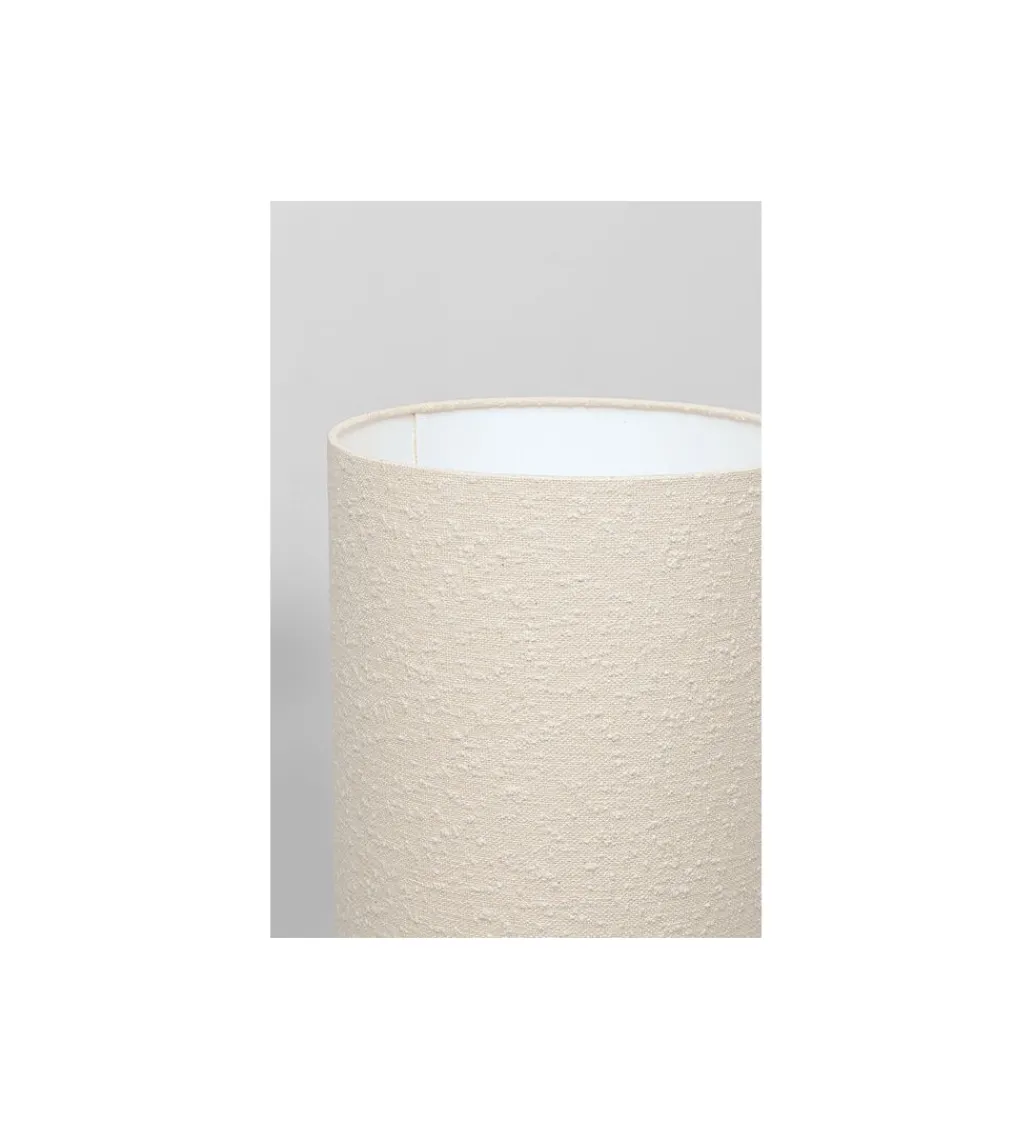 Lampa podłogowa MARLEEN 130 cm boucle beżowa*KDesign Online