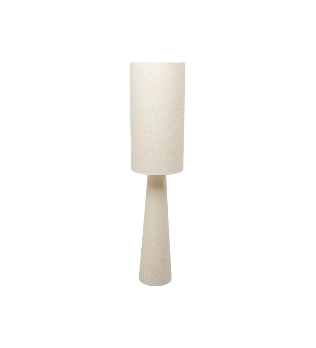 Lampa podłogowa MARLEEN 130 cm boucle beżowa*KDesign Online