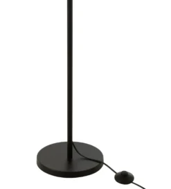 Lampa podłogowa MERTAN 154 cm rattan czarna*J-Line