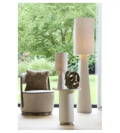 Lampa podłogowa MICKY 180 cm piaskowa*L&L Best