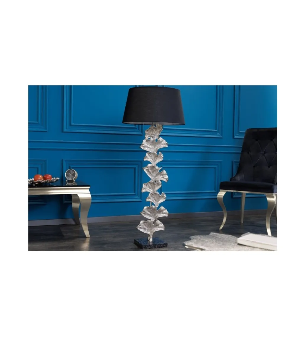 Lampa podłogowa Morella 122 cm srebrna*Invicta Interior