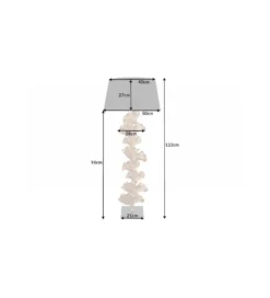 Lampa podłogowa Morella 122 cm złota*Invicta Interior Online