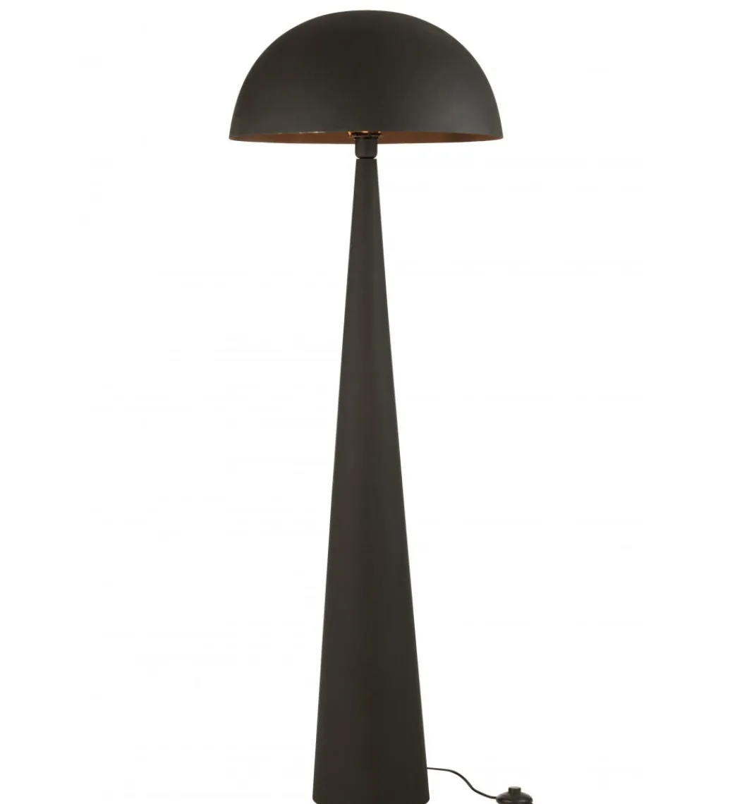 Lampa podłogowa Mushroom 148 cm czarna*J-Line New