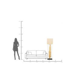 Lampa podłogowa NATURE STEM 165 cm*KDesign Discount