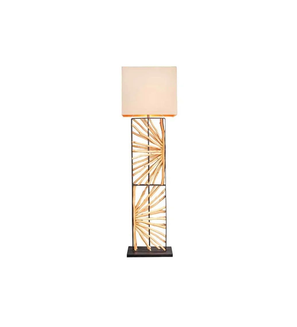 Lampa podłogowa OMAR 165 cm beżowa*Invicta Interior - przedsprzedaż Online