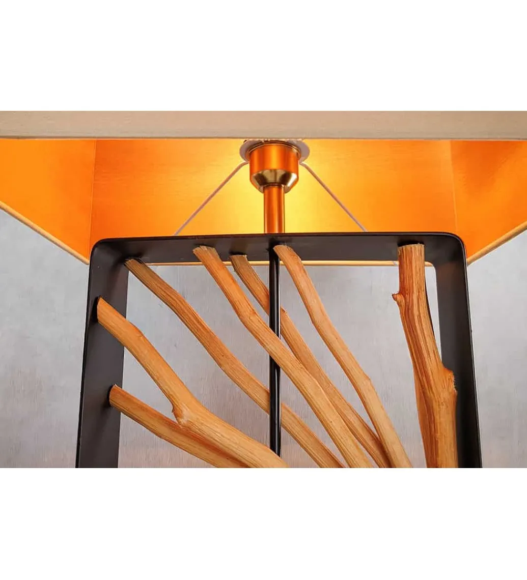 Lampa podłogowa OMAR 165 cm beżowa*Invicta Interior - przedsprzedaż Online
