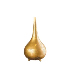 Lampa podłogowa ORIENT LIVING 50 cm ze złotym dekorem*Invicta Interior - przedsprzedaż Sale