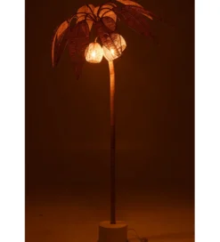 Lampa podłogowa PALMA KOKOSOWA 200 cm naturalna*J-Line Discount