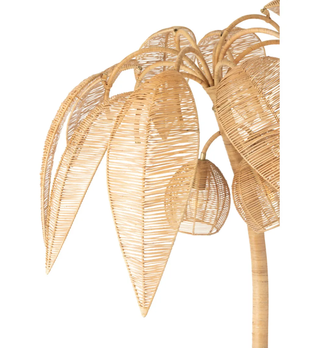 Lampa podłogowa PALMA KOKOSOWA 200 cm naturalna*J-Line Discount