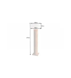 Lampa podłogowa PATRAS 175 cm beżowa*Invicta Interior Online