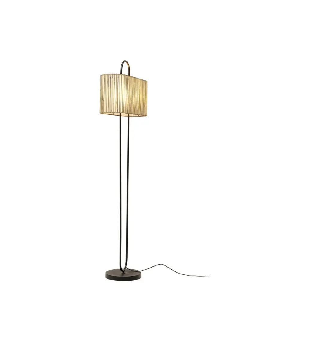 Lampa podłogowa PHILADELPHIA 152 cm czarna*KDesign Outlet