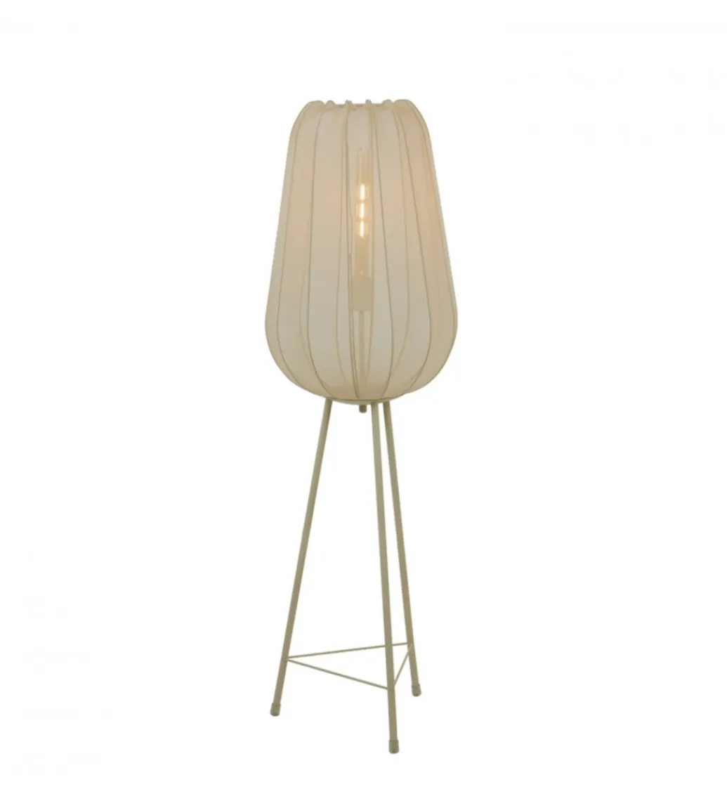 Lampa podłogowa PLUMERIA 42 cm piaskowa*L&L