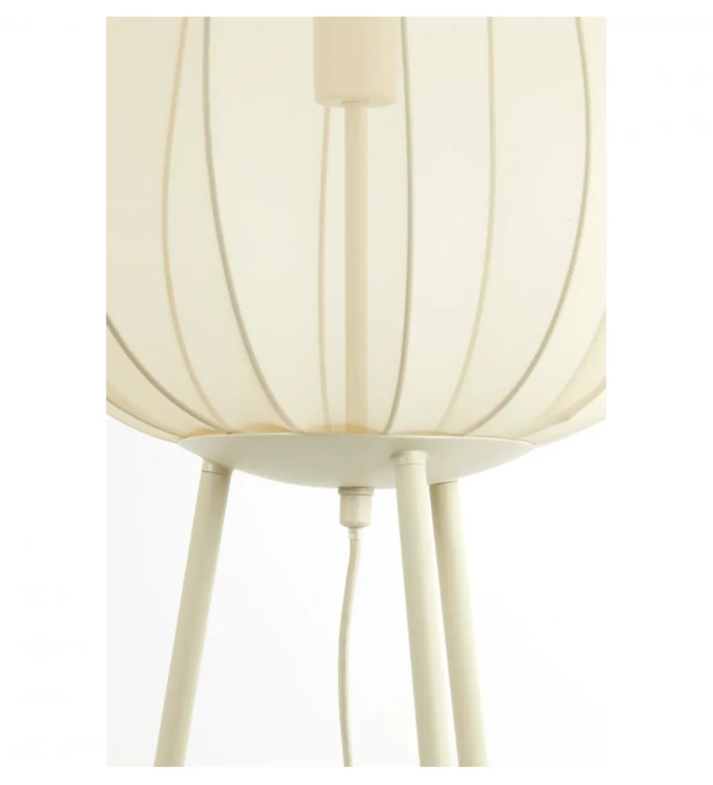 Lampa podłogowa PLUMERIA 42 cm piaskowa*L&L