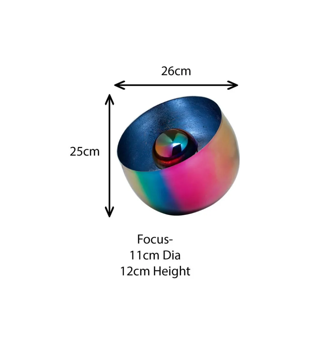 Lampa podłogowa RAINBOW 26 cm niebieska*KDesign Discount