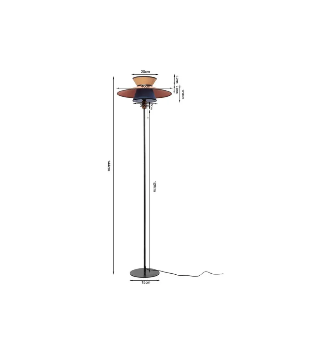 Lampa podłogowa RIVA 160 cm*KDesign Discount