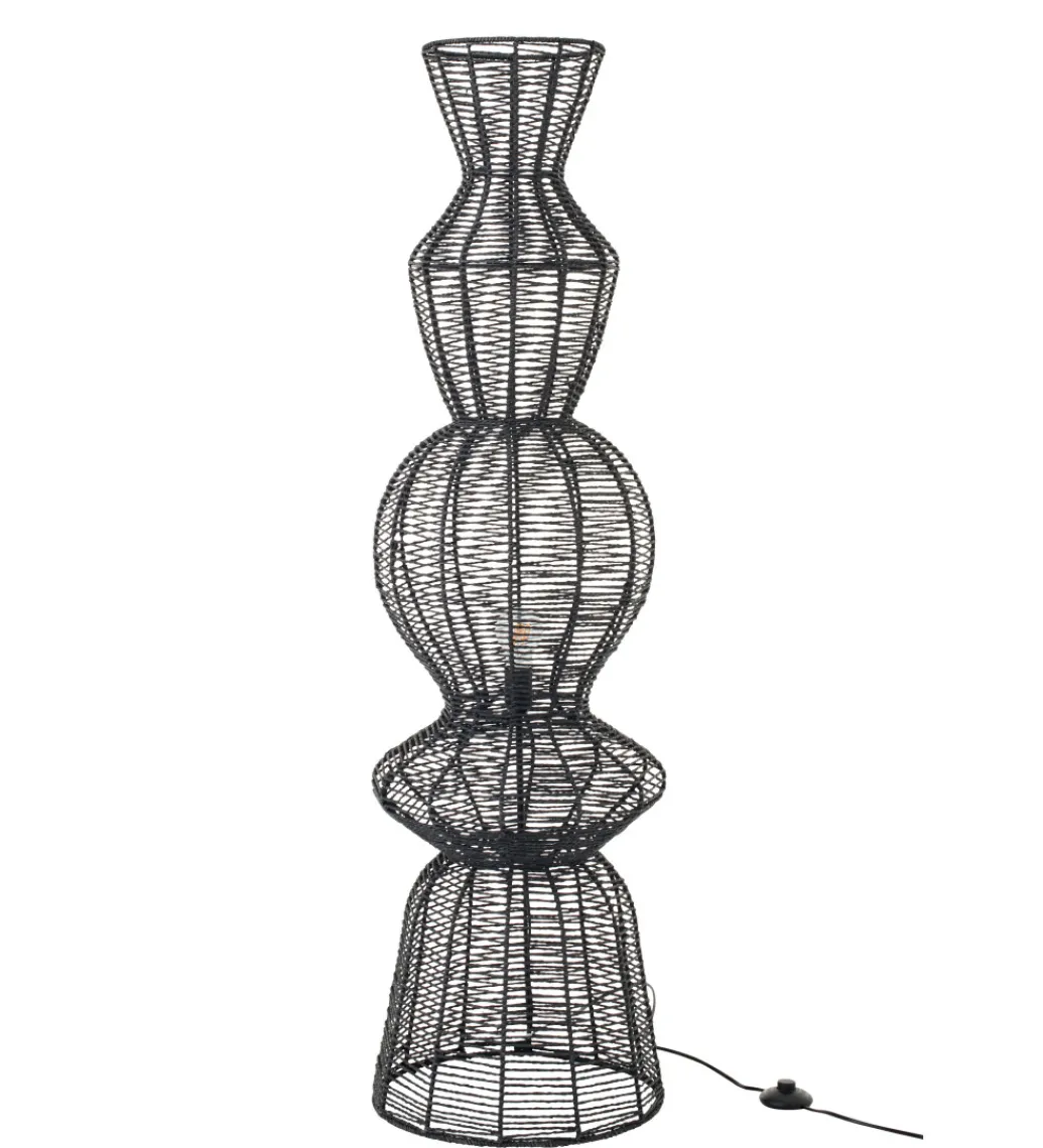 Lampa podłogowa ROPEAN 135 cm czarna*J-Line Hot
