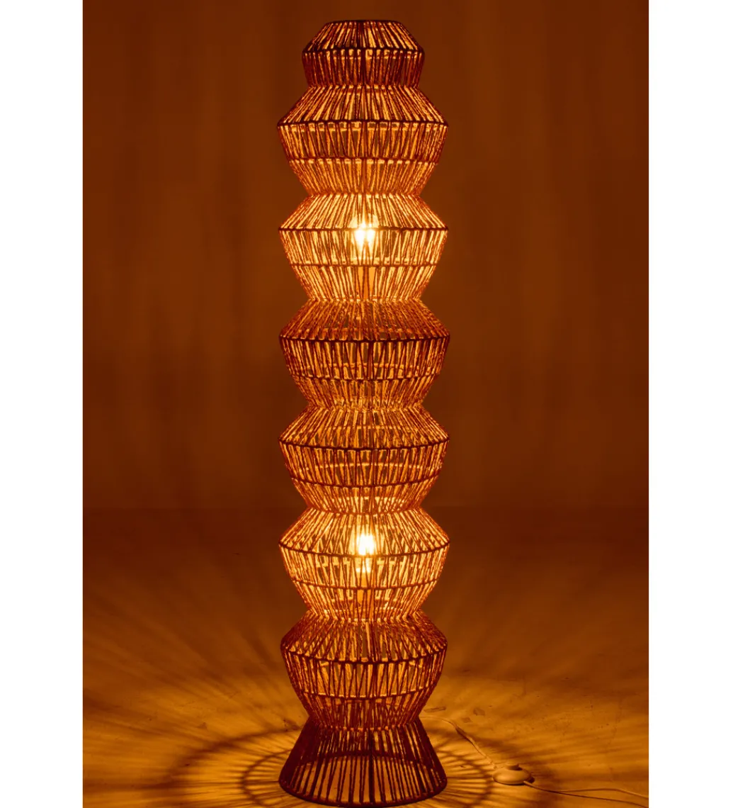 Lampa podłogowa ROPERAN 132 cm naturalna*J-Line Sale