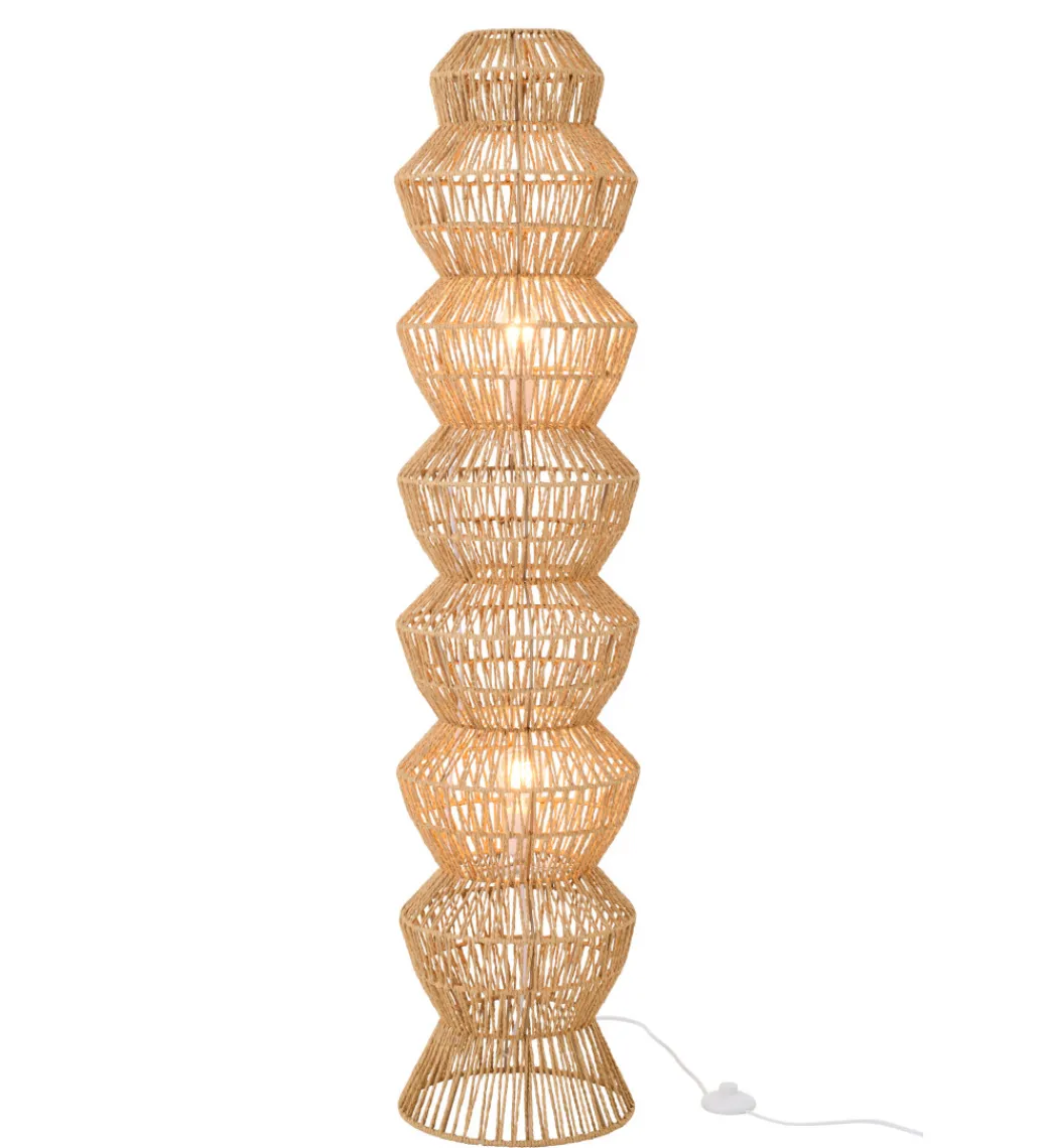 Lampa podłogowa ROPERAN 132 cm naturalna*J-Line Sale