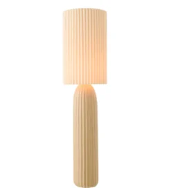 Lampa podłogowa RUTH 91 cm ceramika karmelowa*J-Line Hot