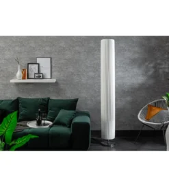 Lampa podłogowa Salone biała*Invicta Interior New