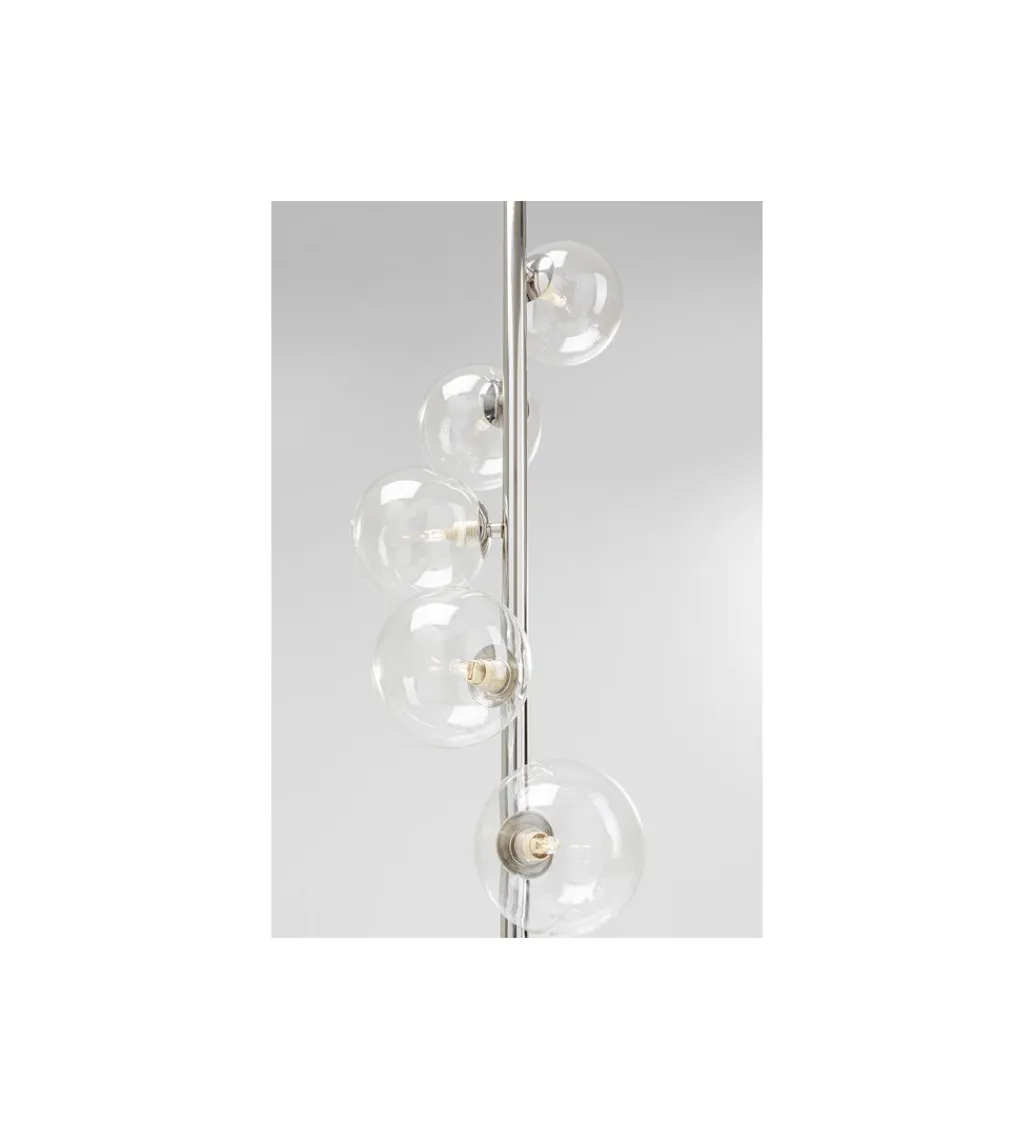 Lampa podłogowa SCALA BALLS 160 cm srebrna*KDesign Hot
