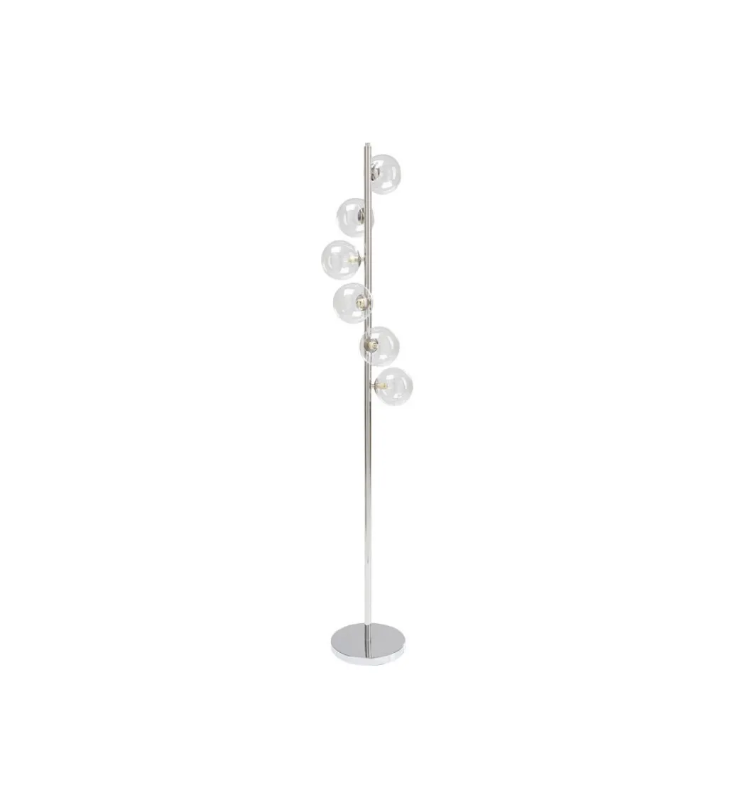 Lampa podłogowa SCALA BALLS 160 cm srebrna*KDesign Hot