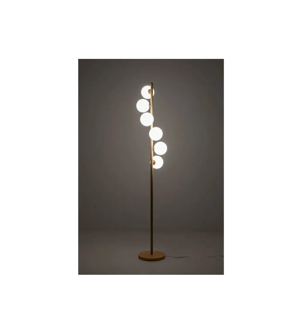 Lampa podłogowa SCALA BALLS 160 cm beżowa*KDesign