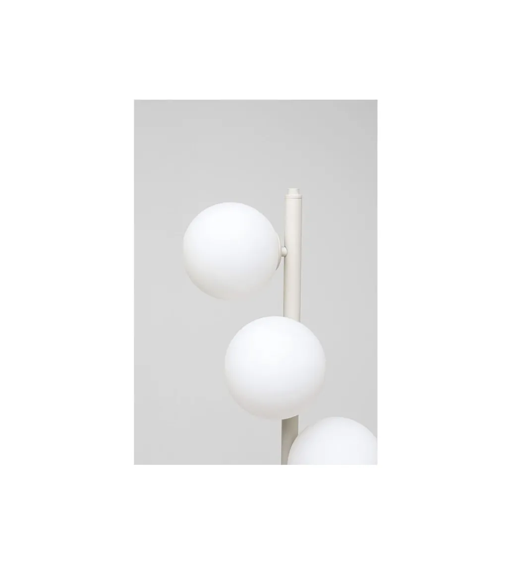 Lampa podłogowa SCALA BALLS 160 cm beżowa*KDesign