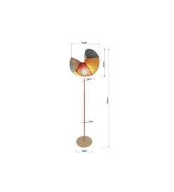 Lampa podłogowa SELLA 160 cm beżowa*KDesign Discount