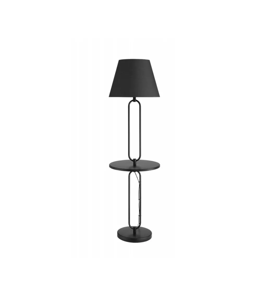 Lampa podłogowa SERVI 175 cm czarna*Invicta Interior