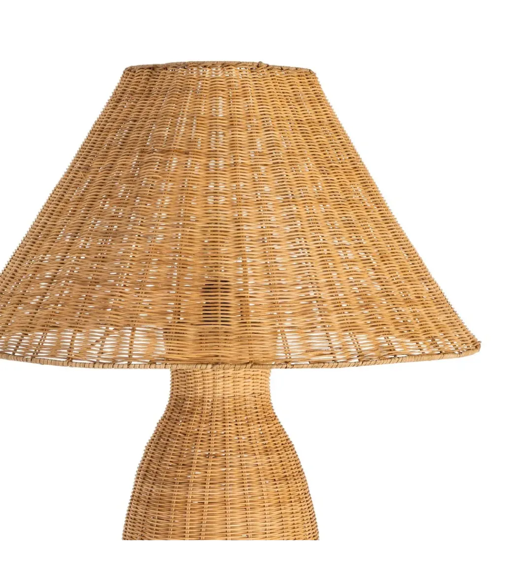 Lampa podłogowa SEULO 138 cm rattanowa*Zona-Design