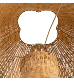 Lampa podłogowa SEULO 138 cm rattanowa*Zona-Design