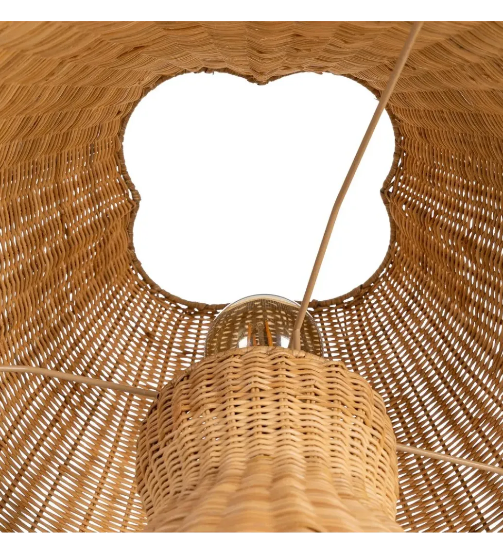 Lampa podłogowa SEULO 138 cm rattanowa*Zona-Design