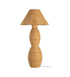 Lampa podłogowa SEULO 138 cm rattanowa*Zona-Design