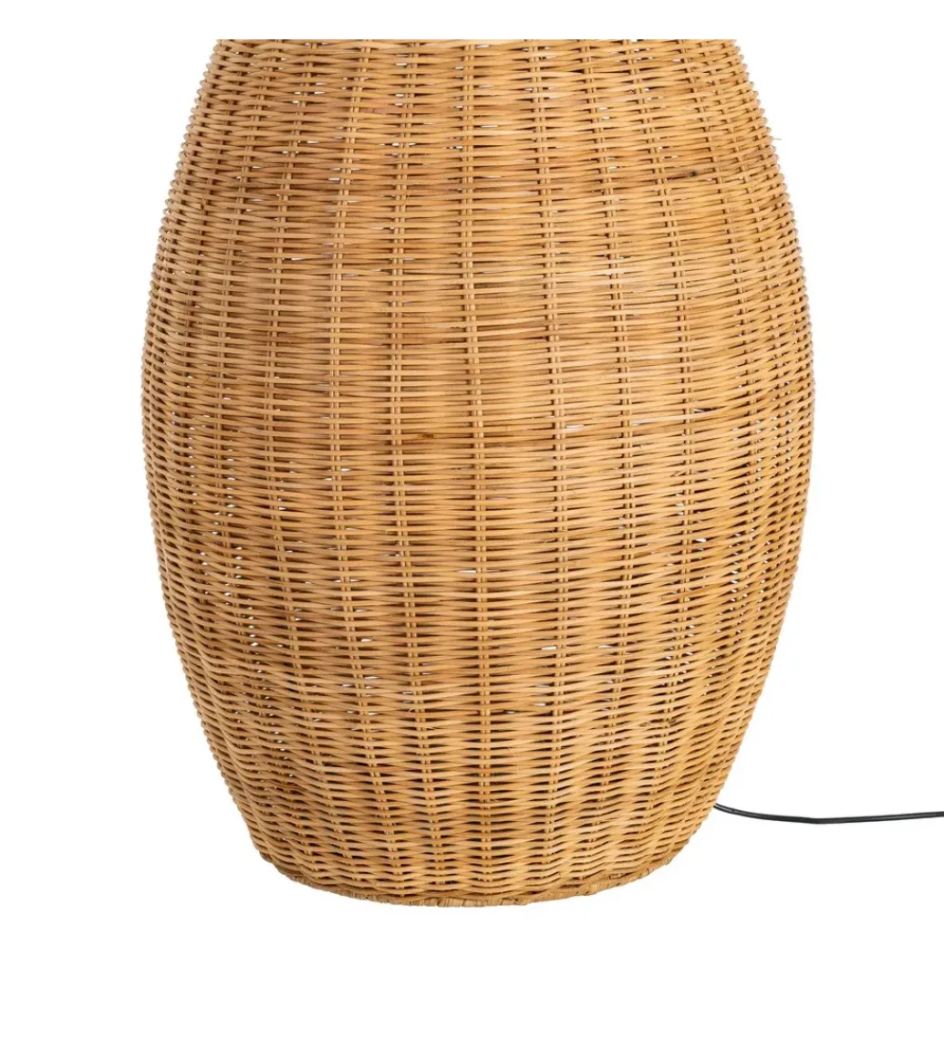 Lampa podłogowa SEULO 138 cm rattanowa*Zona-Design