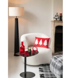 Lampa podłogowa SHARY 160 cm drewno ailanthus czarna*J-Line Hot