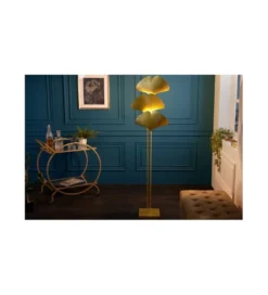Lampa podłogowa SORIA 160 cm złota*Invicta Interior - przedsprzedaż Hot