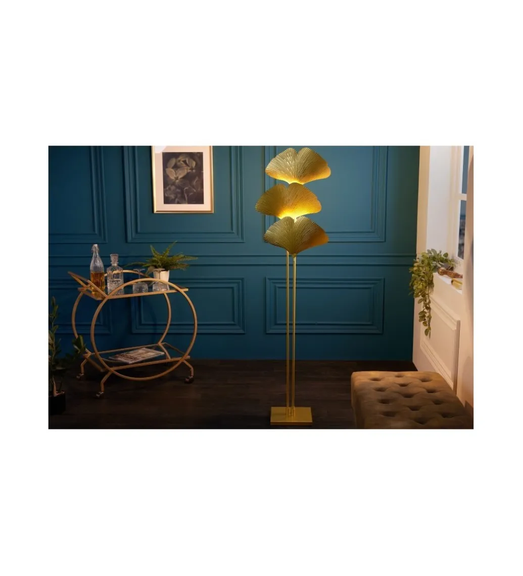 Lampa podłogowa SORIA 160 cm złota*Invicta Interior - przedsprzedaż Hot