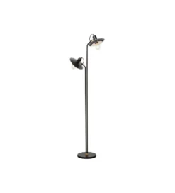 Lampa podłogowa SPEAKER DUO 149 cm czarna*KDesign Sale